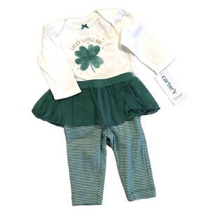 Baby Girls St. Patrick’s Day Outfit, NWT